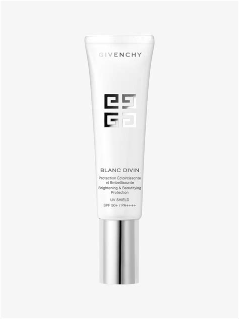 givenchy blanc divin protection éclaircissante|BLANC DIVIN PROTECTION SPF 50+ .